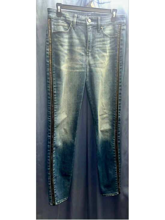 White House Black Market Denim - Women's White House Black Market Skinny Jeans Size 6 Blue Black
